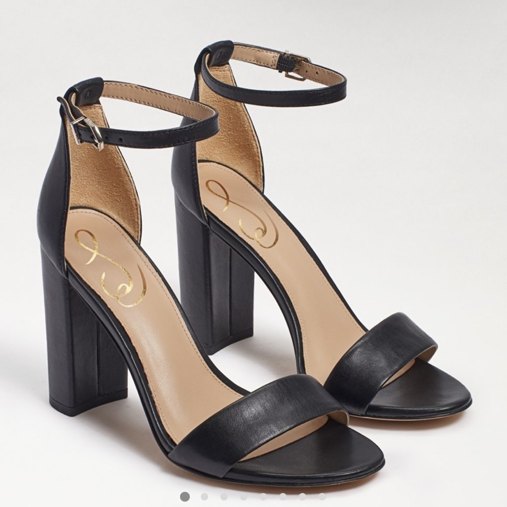 Sam Edelman Black Heels Elegant Design